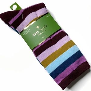Kate Spade NY 3 pk Striped Polka Dot Crew Socks